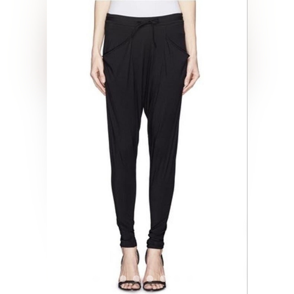 Helmut Lang  Harem Black Casual Jogging Jersey Pants M